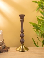 Подсвечник на 1 свечу «Шоколад», 10.5×10.5×30 см - фото 52744391