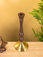 Подсвечник на 1 свечу «Шоколад», 10.5×10.5×30 см - фото 52744392