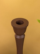 Подсвечник на 1 свечу «Шоколад», 10.5×10.5×30 см - фото 52744393