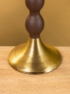 Подсвечник на 1 свечу «Шоколад», 10.5×10.5×30 см - фото 52744394