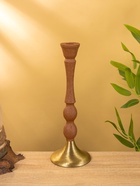 Подсвечник на 1 свечу "Бисквит" 10,5х10,5х30 см 10722234 - фото 16981158