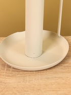 Подсвечник на 1 свечу текстурный с ручкой и блюдцем «Фисташка», 10×10×9.5 +/- 0.5 см - фото 52744409