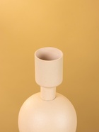 Подсвечник на 4 свечи на тарелке со сферами, 25.5×22.5×32 см, бежево-золотой - Фото 4