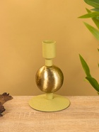 Подсвечник на 1 свечу текстурный «Олива», с 1 сферой, 7.5×7.5×11.5 см - фото 52744425