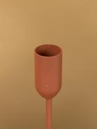 Подсвечник на 1 свечу текстурный «Терракота», 8×8×15.5 см - фото 52744437