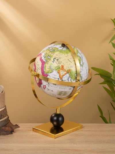 Глобус сувенирный, 23×27×35 см, подставка металл