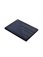 Бизнес-блокнот А6, 64 листа в клетку "Графика. Небоскребы", твердая обложка - Фото 2