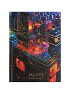 Блокнот А6, 80 листов, в клетку, Cyber world, твердая обложка, тиснение фольгой - Фото 1