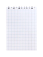 Блокнот BG «Для конференций», А6, 60 листов, на гребне, бордовый - Фото 3