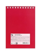 Блокнот BG «Для конференций», А6, 60 листов, на гребне, бордовый - Фото 4