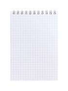 Блокнот BG «Для конференций», А6, 60 листов, в клетку, на гребне, обложка из мелованного картона, бирюзовый - Фото 3