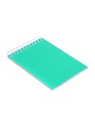 Блокнот BG «Для конференций», А6, 60 листов, в клетку, на гребне, обложка из мелованного картона, бирюзовый, МИКС - Фото 6