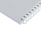 Блокнот BG «Для конференций», А6, 60 листов, на гребне, обложка из мелованного картона, серый - Фото 4