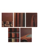 Тетрадь 48 листов, в клетку Pantone color, обложка мелованный картон, матовая ламинация, МИКС - Фото 1