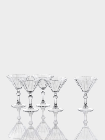 УЦЕНКА Набор фужеров DIAMOND-NEW, 5 штук, объём 238 мл