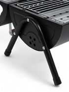 Гриль коптильня, 38×25×35 см, чёрная - Фото 7