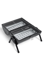 Гриль коптильня, 38×25×35 см, чёрная - Фото 8