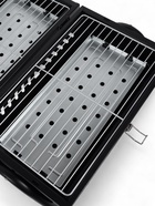 Гриль коптильня, 38×25×35 см, чёрная - Фото 9