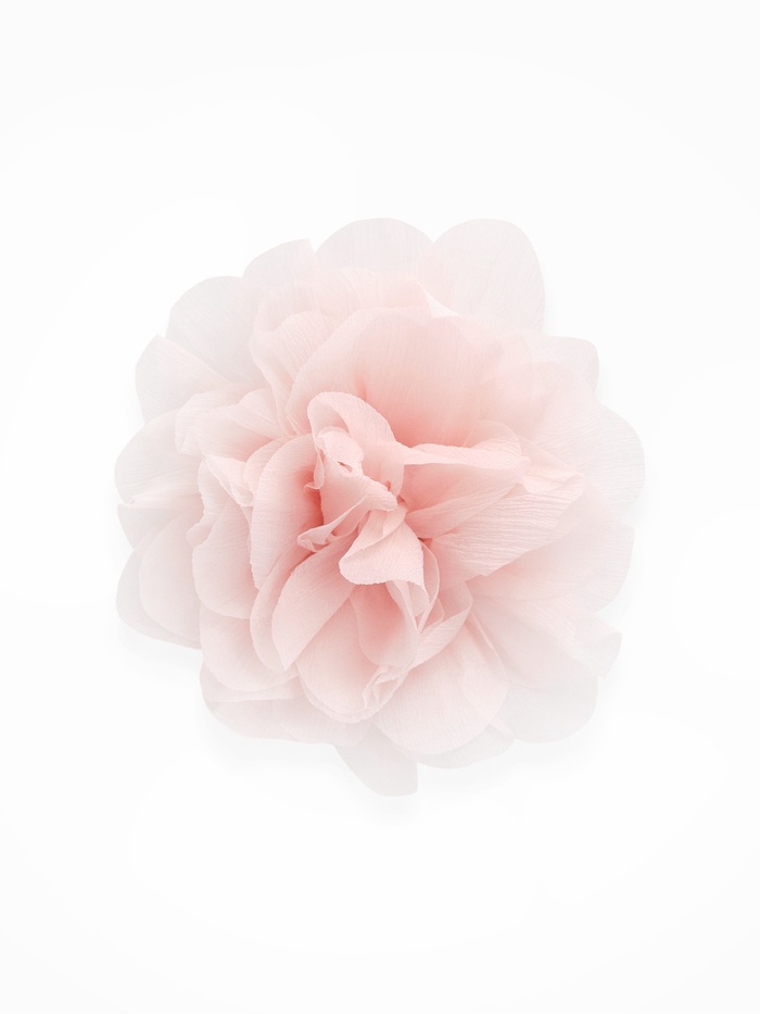 Брошь текстильная «Цветок», розовая - Фото 1