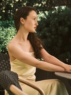 Серьга кафф «Водопад из цепей», висячая, цвет серебро - Фото 6