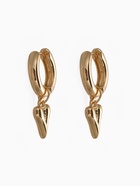 Серьги-трансформеры «Сердце» под гематит, цвет золото - Фото 4