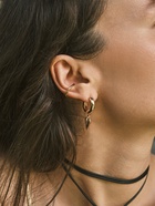 Серьги-трансформеры «Сердце» под гематит, цвет золото - Фото 2