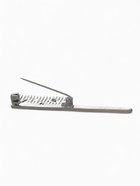 Брошь «Расческа со стразами», цветной в серебре - Фото 4