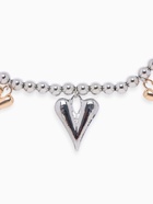 Колье с подвесками «Минималистичное сердце», цветной - Фото 2