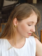 Серьги QF «Нежное сердце», набор 2 пары, цвет золото - Фото 2