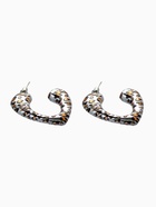 Набор серьги «Леопард» 3 пары, цветной в серебре - фото 809108961