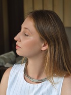 Чокер «Многослойный», металлический, цвет серебро - Фото 5