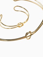 Набор 2 предмета: чокер, браслет «Обруч» узел, цвет золото - Фото 3