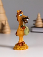 Фигурка полистоун «Коник на монетах с мешком золота», 4?3.6?9 см (комплект 2 шт) - фото 50804393