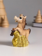 Фигурка полистоун «Лошадка с монетой - рубль», 6.5?2.6?7 см (комплект 2 шт) - фото 54003348