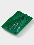 Форма для выпечки новогодняя Доляна «Ёлка с шарами», 21.5×14×2.5 см, силикон, зелёная - Фото 3