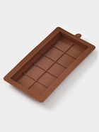 Форма для дубайского шоколада Доляна «Классика», 25.5×13.5×2.5 см, силикон, коричневая - Фото 3