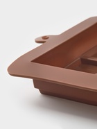 Форма для дубайского шоколада Доляна «Плитка», 25.5×15×2.5 см, силикон, коричневая - Фото 4