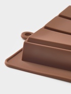 Форма для дубайского шоколада Доляна «Плитка», 25.5×15×2.5 см, силикон, коричневая - Фото 5