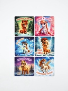 Набор магнитов новогодних «Волшебный Новый Год» полимер 7×7 см 12 шт.  (артикул 10861172)  большой выбор товаров оптом и в розницу по низким ценам с доставкой