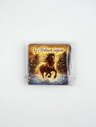 Магниты новогодние «Лошадь», 7×7 см, набор 24 шт., полимер - Фото 8