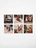 Набор магнитов новогодних «Винтаж» полимер 24 шт. - фото 59843187