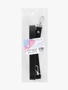 Ручка для сумки, с карабинами, 60±1 см, 1.8 см, чёрная - Фото 8