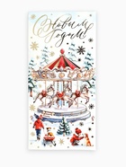 Конверт для денег «С Новым 2026 годом», тиснение, 16.5 х 8 см (комплект 10 шт) - фото 52105321