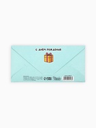 Конверт для денег «От всех нас!», тиснение, 16.5×8 см - Фото 5