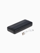 Внешний аккумулятор PB-04, 20000 мАч, 2 USB, 2 А, индикация, чёрный 10876415 - фото 16923085
