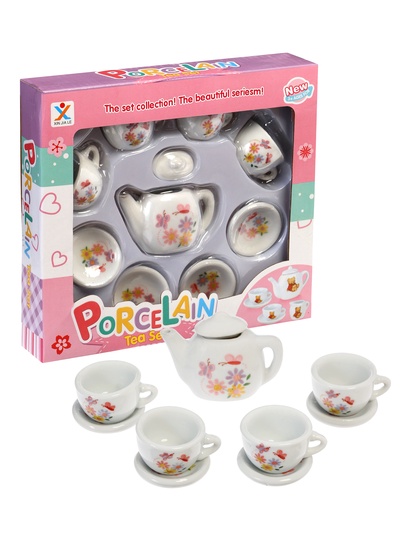 Посуда детская игрушечная «Чайный сервиз», набор 9 предметов