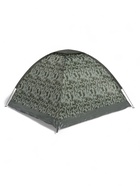 УЦЕНКА Палатка туристическая 3-местная maclay fisht sme 3, 205×180×120 см, трекинговая, однослойная, цвет камуфляж 10917352