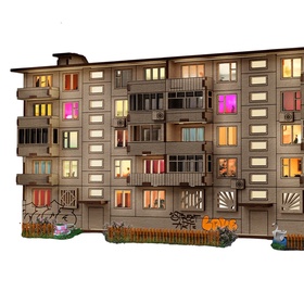 {{photo.Alt || photo.Description || 'УЦЕНКА Лесная мастерская Деревянный конструктор «Панелька», 93 детали, размер 12.5×26×11 см'}}