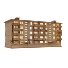 УЦЕНКА Лесная мастерская Деревянный конструктор «Панелька», 93 детали, размер 12.5×26×11 см - Фото 2