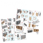 УЦЕНКА Лесная мастерская Деревянный конструктор «Панелька», 93 детали, размер 12.5×26×11 см - Фото 4